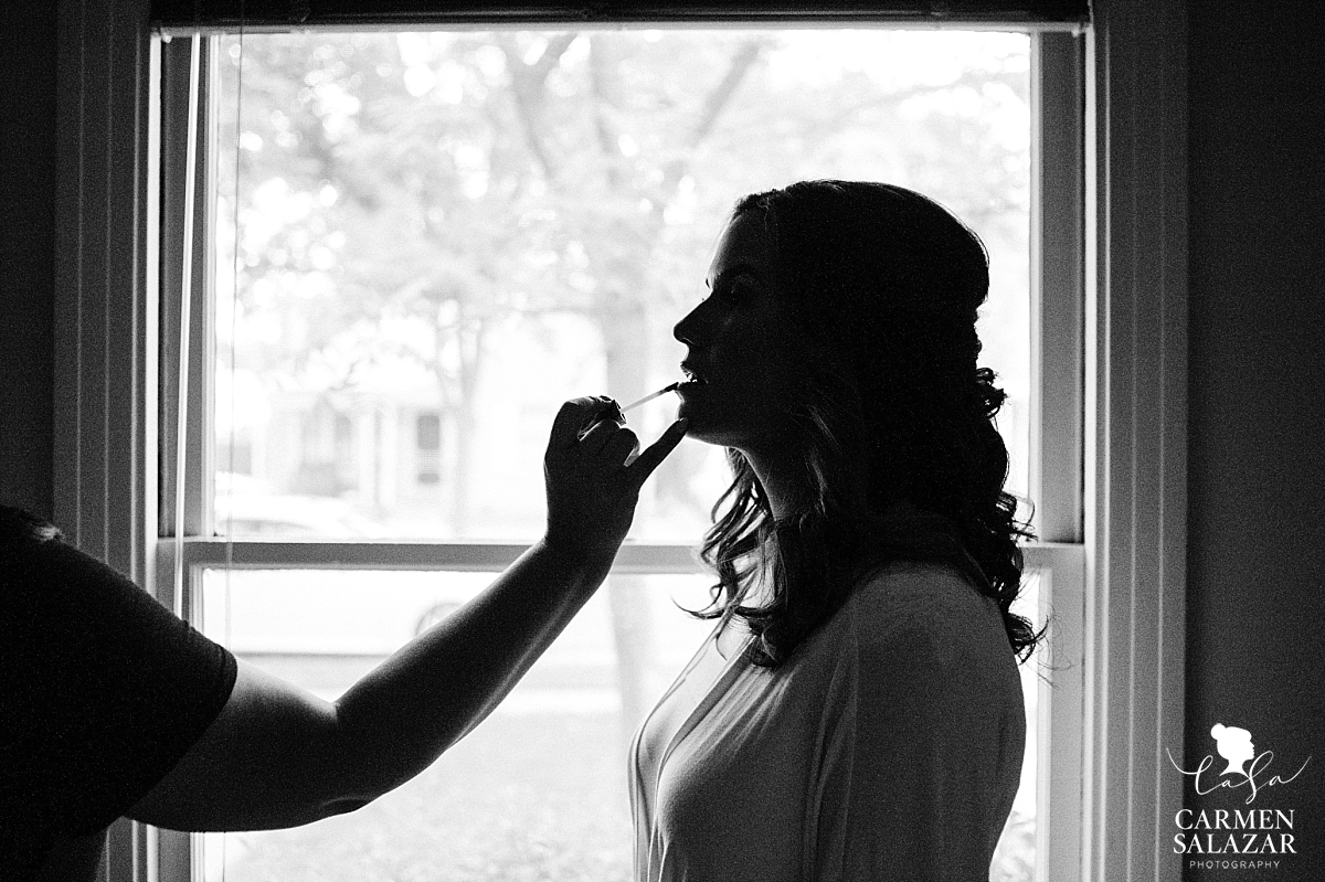 Sleek and modern bridal beauty - Carmen Salazar 